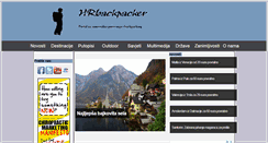 Desktop Screenshot of hrbackpacker.com